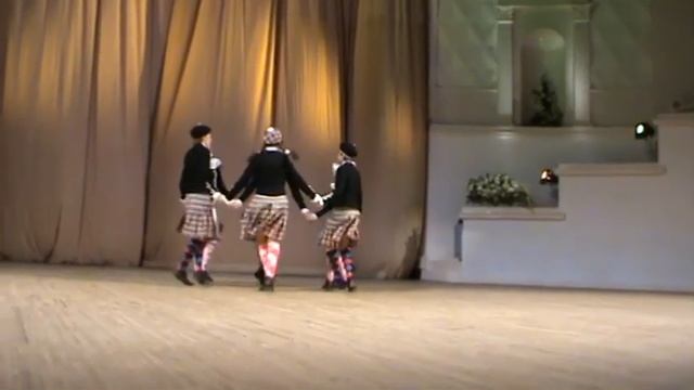 Шотландский танец. Москва.