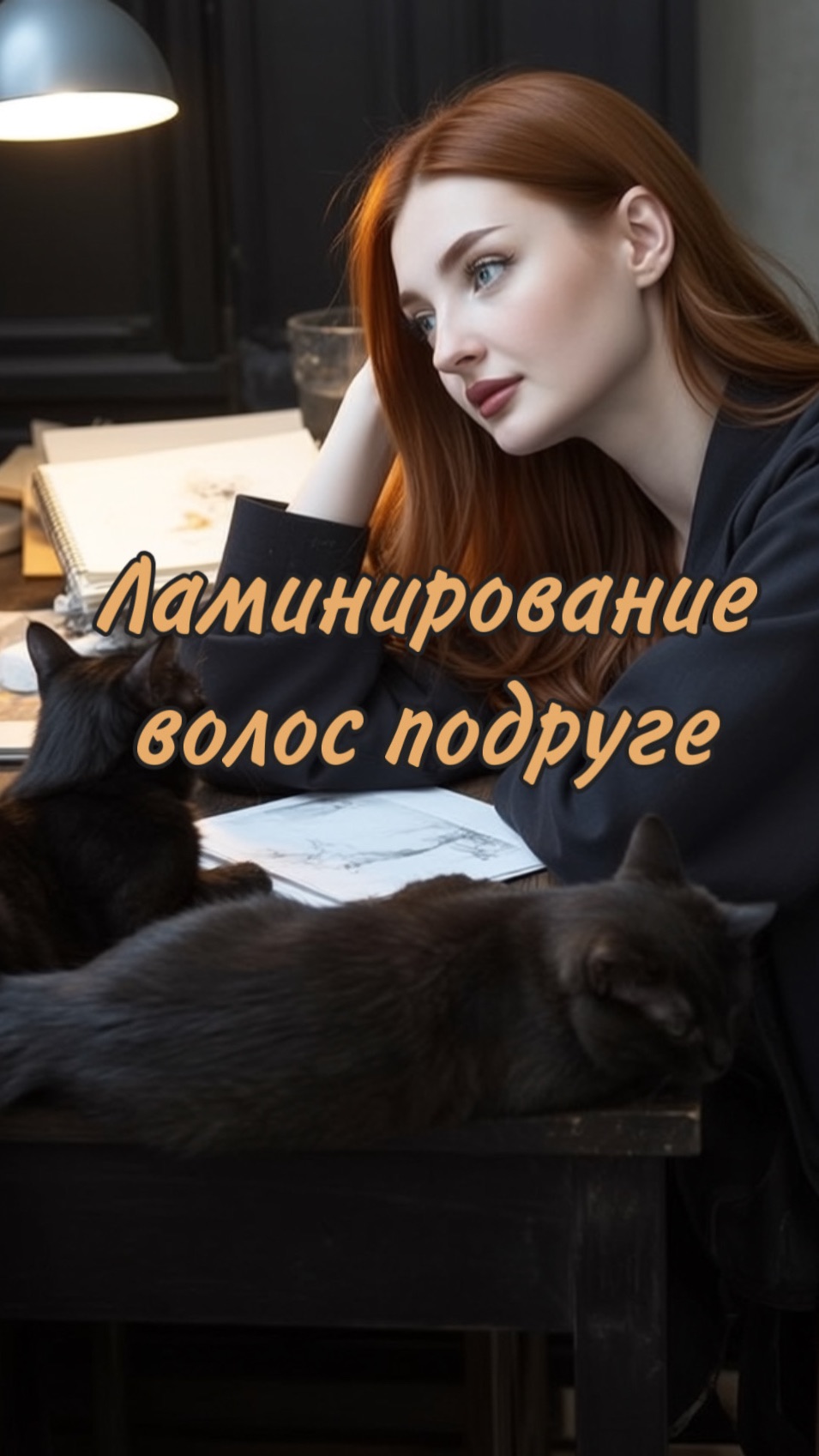 Ламинирование волосы подруге