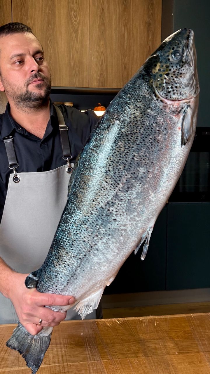 Как я солю красную рыбу