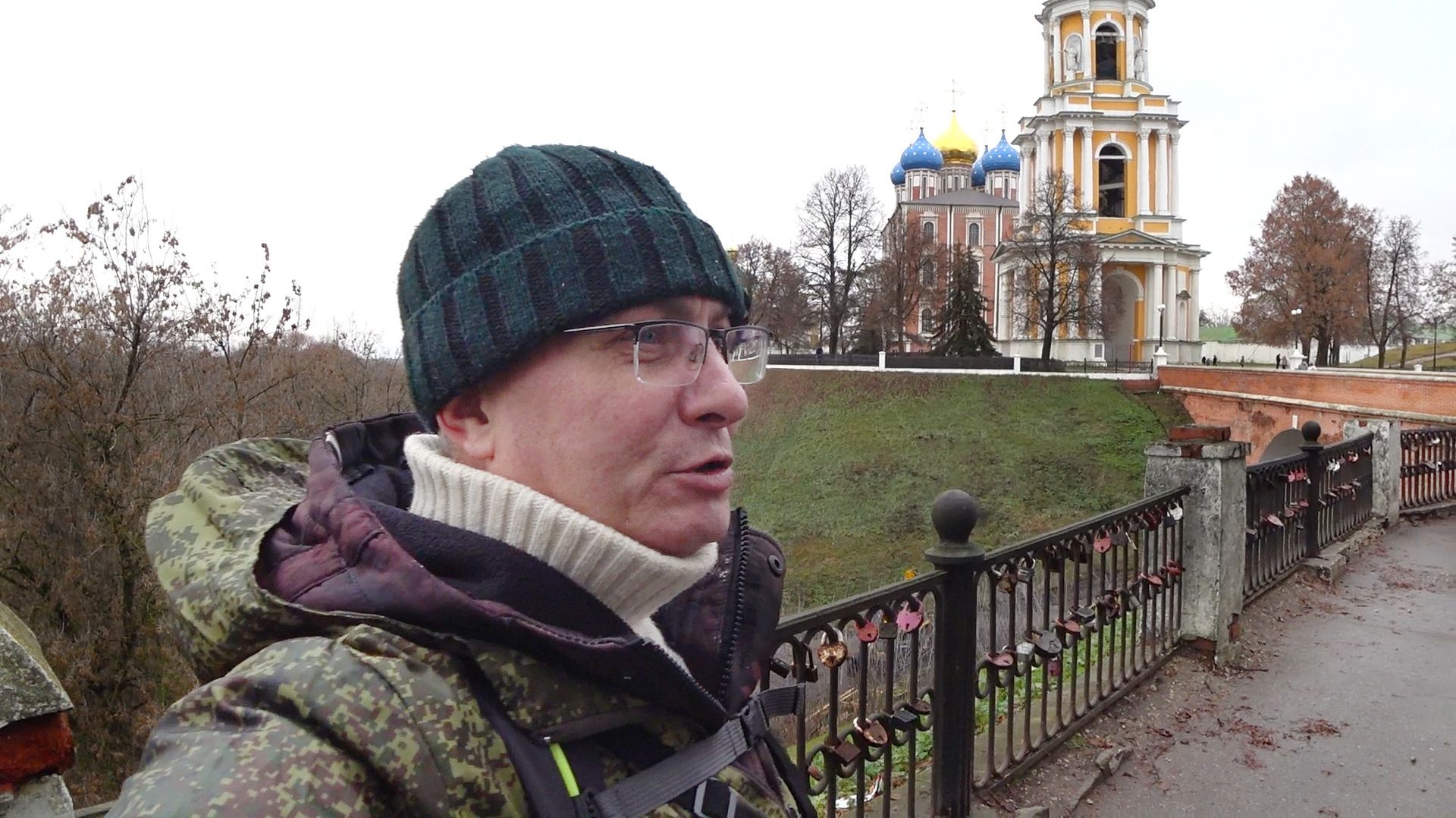 Велосипедная экскурсия по Рязани. Ноябрь, 2025 г.