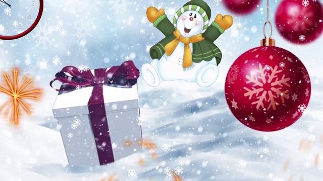 ФУТАЖ НОВЫЙ ГОД ИДЕТ