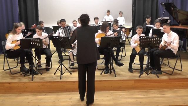 г Москва ГБУДО ДШИ ,,Центр,, - Оркестр народных инструментов рук.Шацкая А В