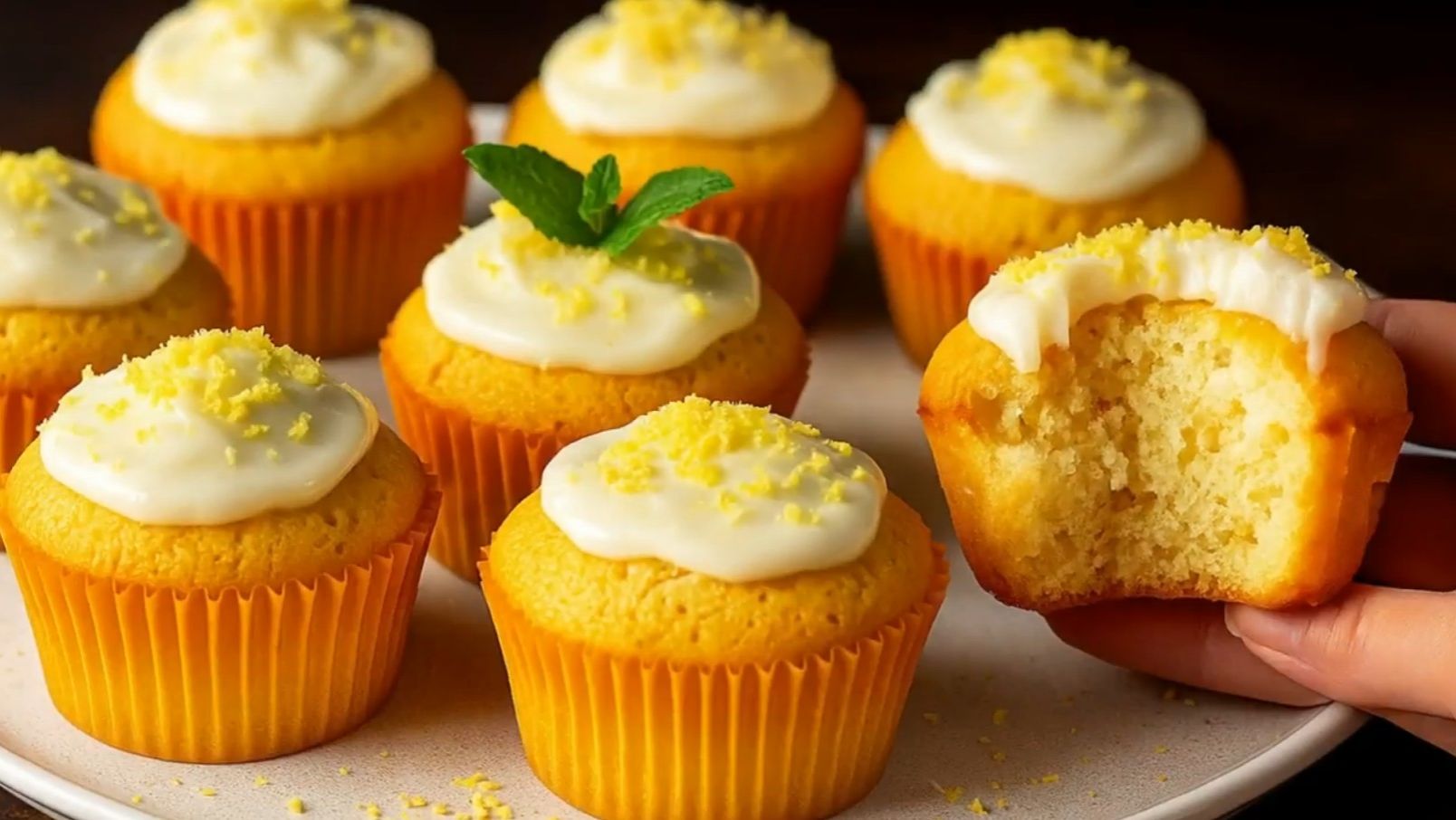 Рецепт кексов | Лимонные кексы | Простой рецепт