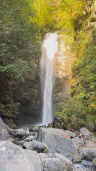 Абхазские природные водопады сегодня (конец ноября, ОСЕНЬ-2025)