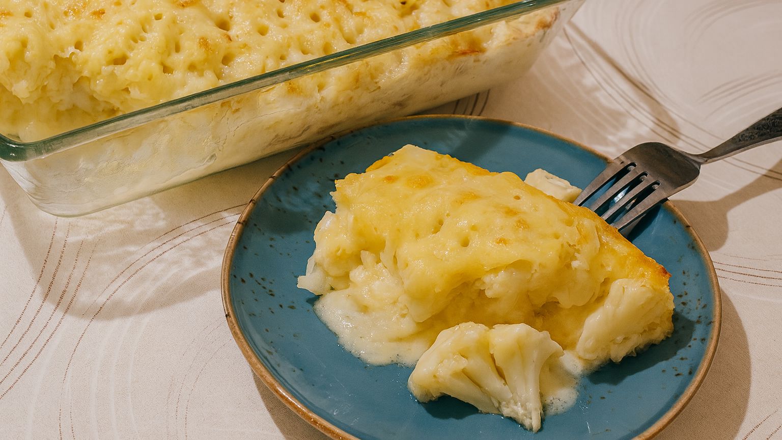 Цветная капуста в сметанном соусе под сыром. Невероятно вкусная!