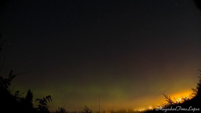 Сияние в СПБ осень 2025