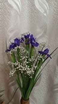 В преддверии праздника.
Цветы для мамы