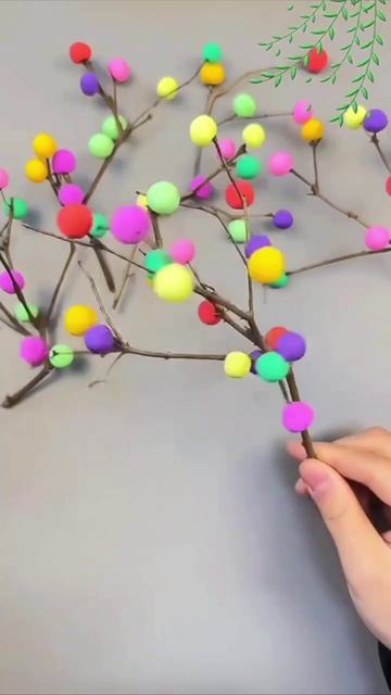 Пейзаж из пластилина