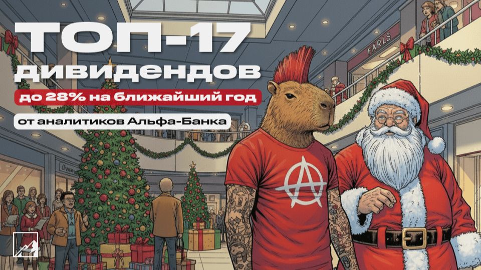 ⚡️Топ-17 дивидендов на год. Пассивный доход на дивидендах до 28%!► Читаем Смартлаб