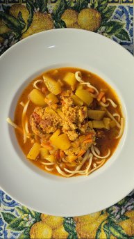 Лагман 🍜 Рецепт приготовления 👩🍳 Мукбанг 🍜