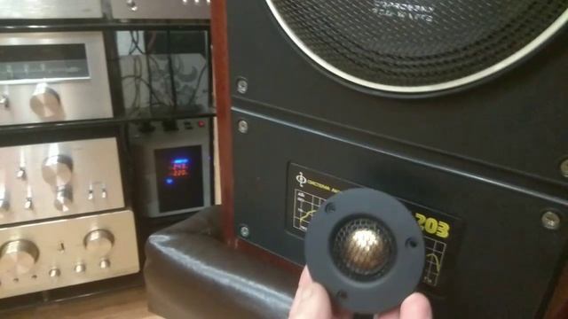 Начинаем апгрейд АС 10-203 времен СССР