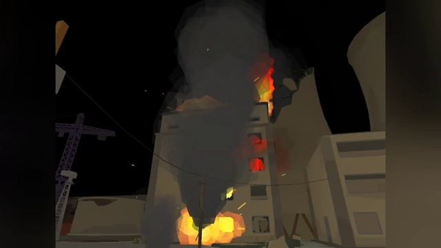 Пожар на Чернобольской АЭС в чикен гане