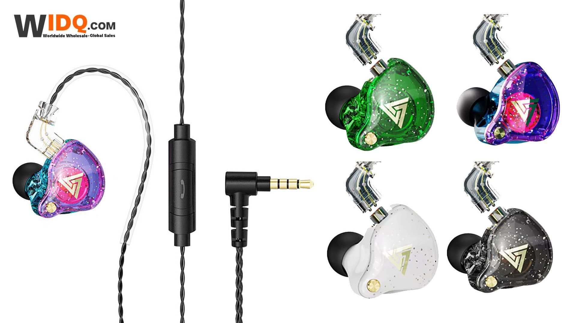 🎧 QKZ AK6 PRO – проводные наушники для музыки и игр! 🔥