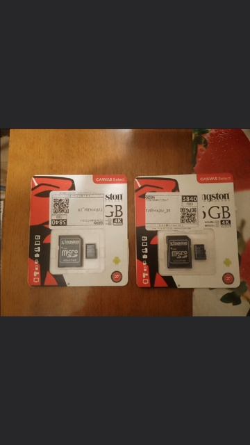 Прикупил SD-Карту (флэшку) для подводной камеры и для экшн-камеры. Жду хороших съемок 👍