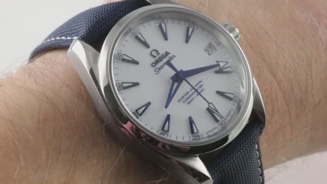 Обзор часов класса люкс Omega Seamaster Aqua Terra 150M "Добрая планета" (231.92.39.21.04.001)