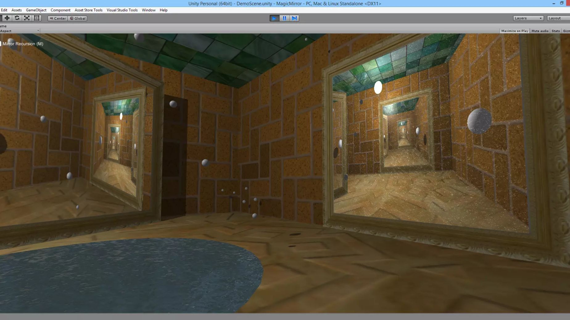 Asset Unity - Magic Mirror Lite - Reflection for Unity