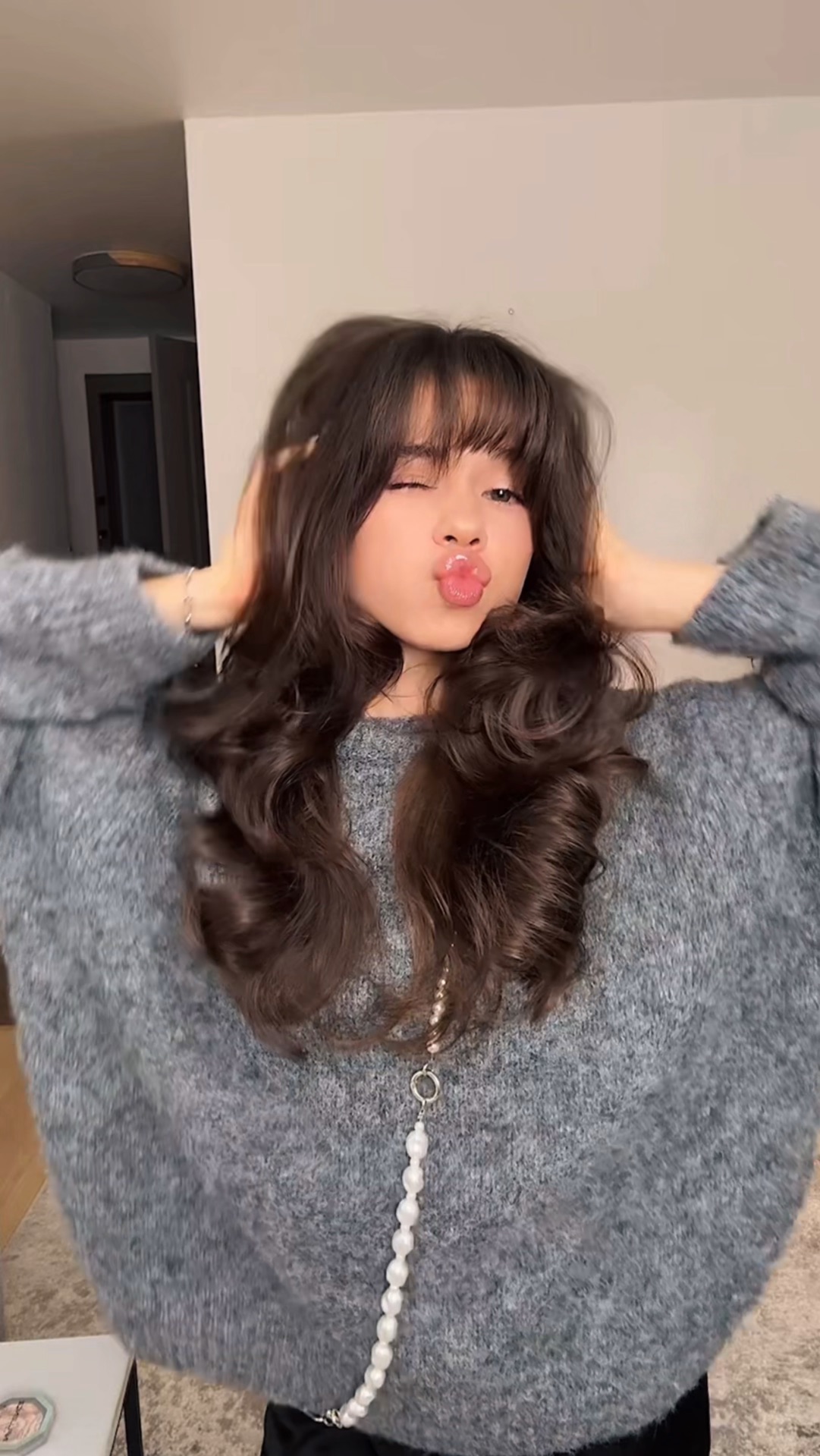 А рецепт такой укладки жди в профиле ✨