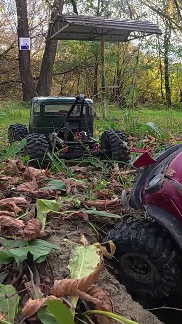 axial scx10 работает лебедкой