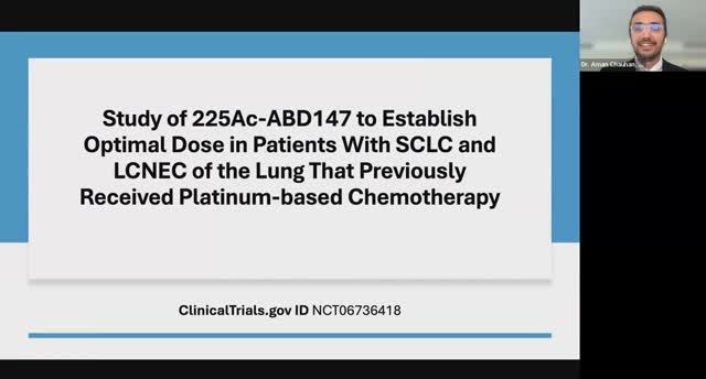 Study of 225Ac-ABD147 to Establish Optimal Dose • ClinicalTrials.gov: NCT06736418 • Dr. Chauhan