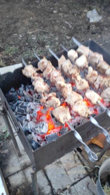 теплоемкий мангал