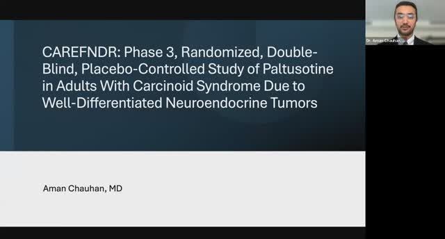 (CAREFNDR) Carcinoid Syndrome Efficacy Study Featuring an Oral Daily Paltusotine Regimen•NCT07087054