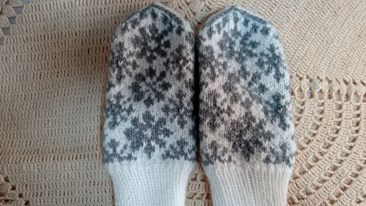 СП "Ее Величество Варежка" с Татьяной Парц. Отчёт за ноябрь. Тема " Не пара".