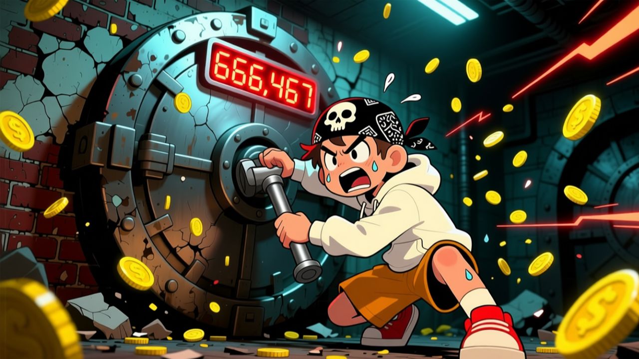 ВРАЩАЮ КОЛЕСО 1'000'000 РАЗ, ЧТОБЫ ВЫЙТИ ИЗ ПОДВАЛА