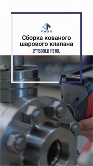 2“1500LB F316L Сборка кованого шарового клапана-YAAO