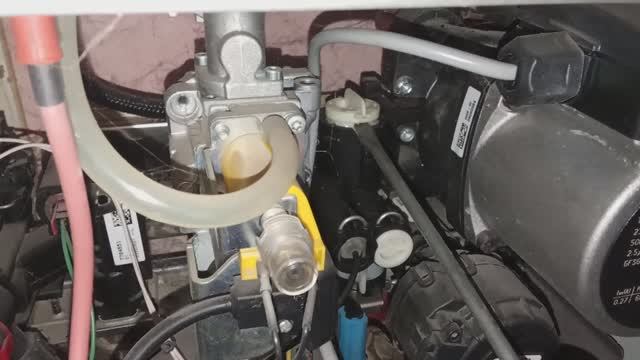 котёл Бакси очистка датчика горячей воды