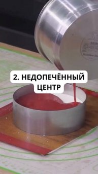 Почему ваш бисквит оседает после выпечки?