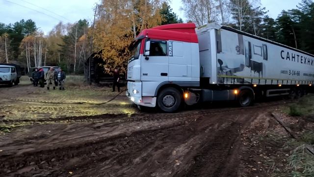 Тянем фуру по пескам