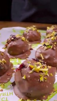 Шоколадные конфеты с начинкой дома