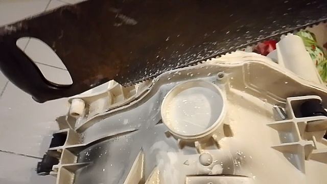 Как распилить бак стиральной машины