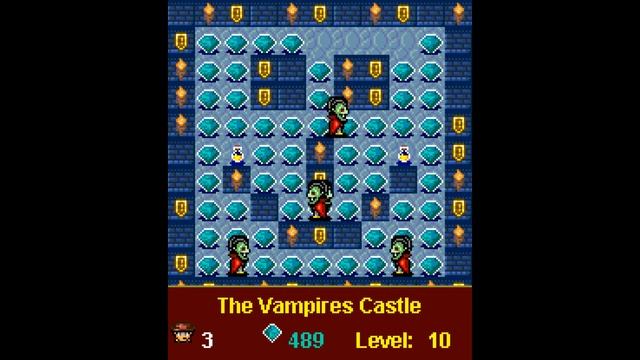 Diamond Hunter JAVA GAME (Binary Graffitti 2005) FULL WALKTHROUGH