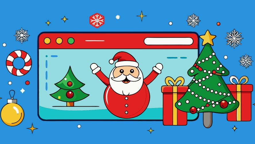 Рождество на блоге Плагин Christmas Ball on Branch