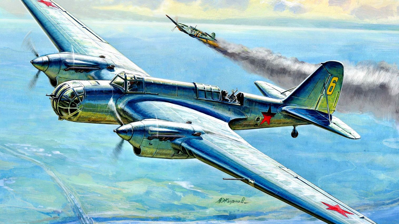 Ил2 Прохождение кампании Бомбардировщики 1939-1945, Вылет№ 6 Тест  logitech x56