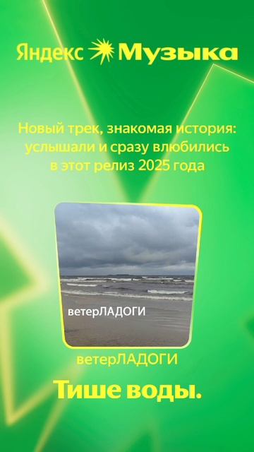 Итоги года на Яндекс-музыке. "Тише воды".