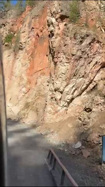 Часть маршрута на автобусе! Шикарные виды из окна.