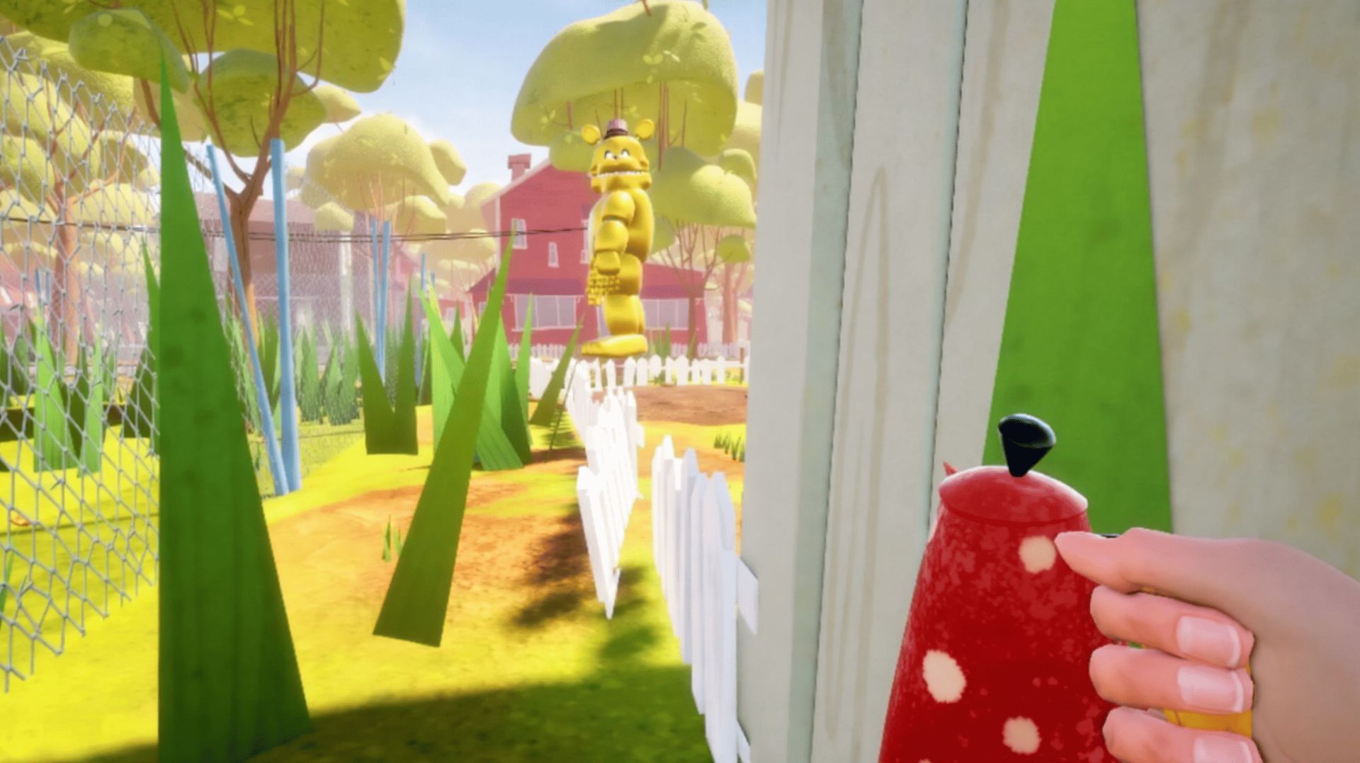 Hello Neighbor Fredbear Runaway Mod Прохождение До Акт 1-3