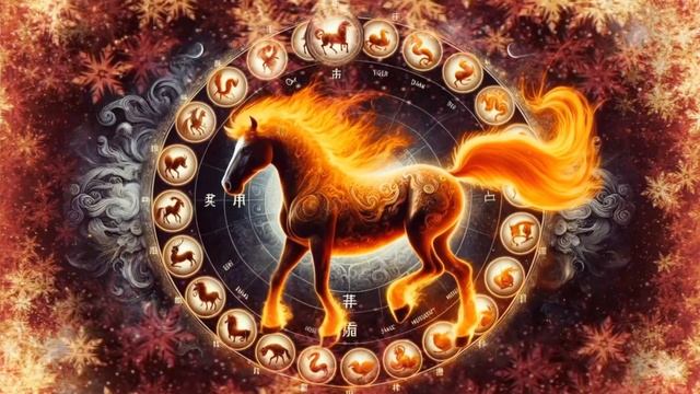 🔥 Год Огненного Коня 2026 // Праздничный футаж