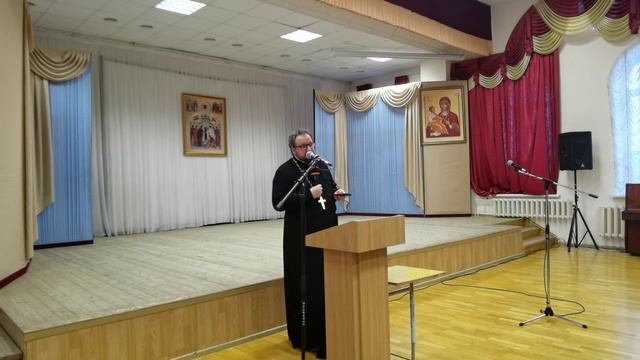 Видеозапись встречи священника Владислава Берегового с православной общественностью Йошкар-Олы