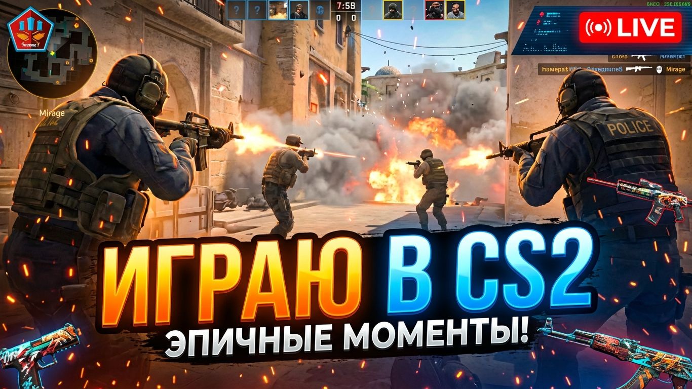 Играю в CS2