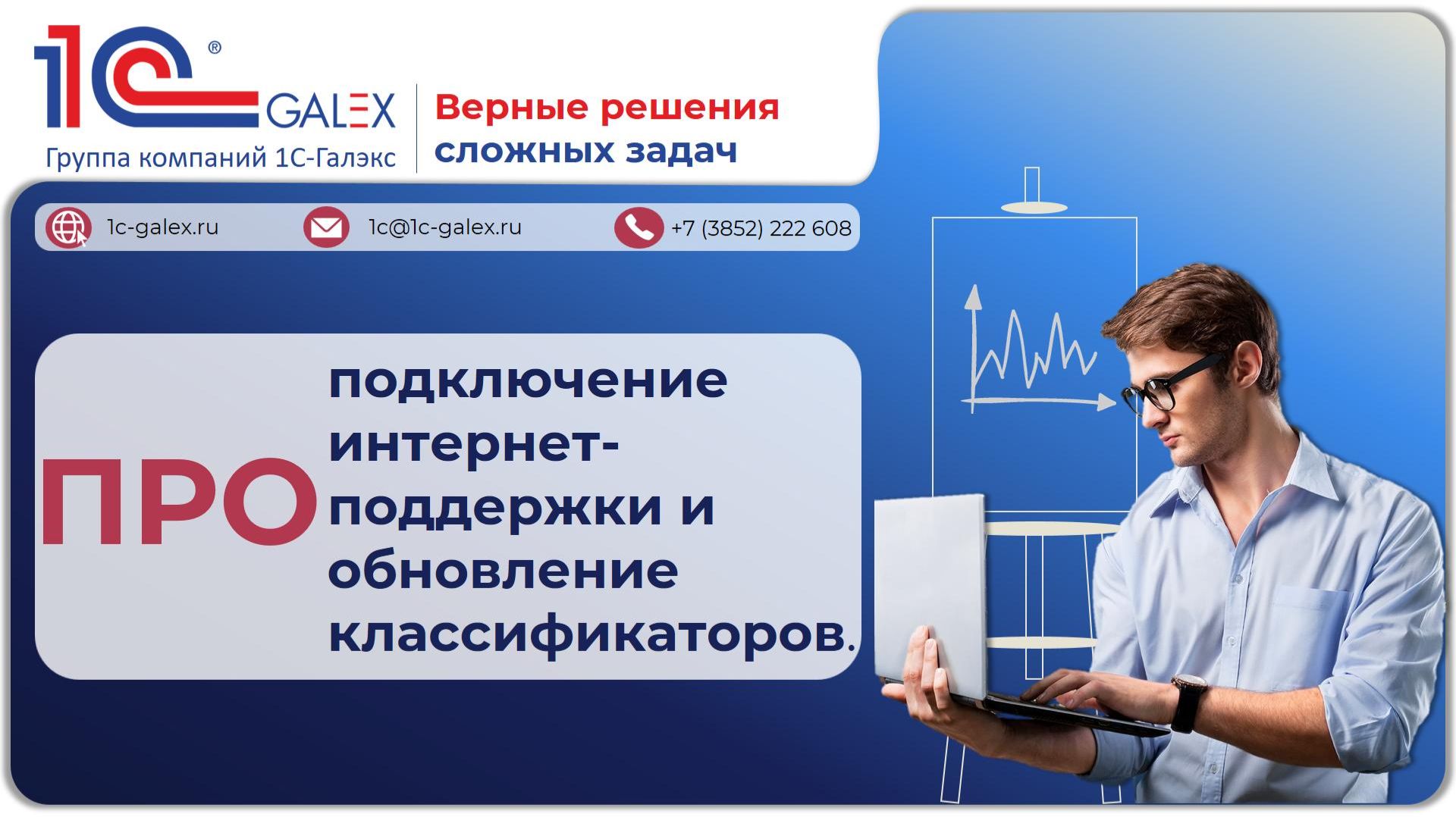 ПРО подключение интернет-поддержки и обновление классификаторов.