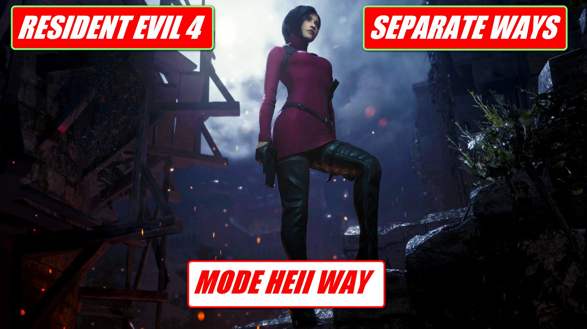RESIDENT EVIL 4 REMAKE / SEPARATE WAYS / MOD HEII WAY # 2