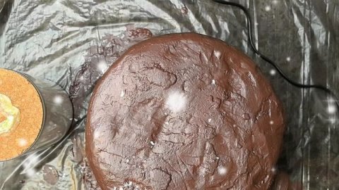 пенек заснеженный