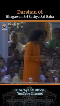 Божественный Даршан Шри Сатья Саи 🙏