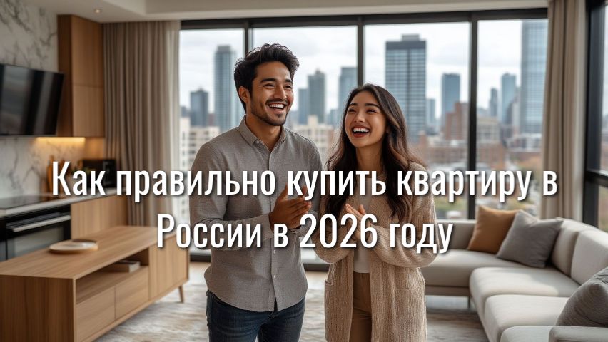Как правильно купить квартиру в России в 2026 году!?