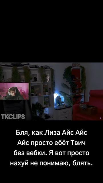 Как Лиза Айс рвёт Twitch без вебки — реакция Evelone192