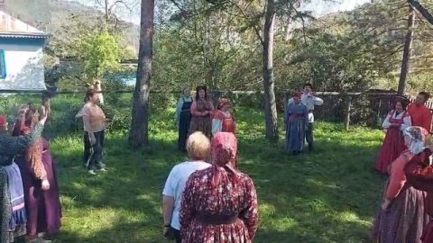 Традиционные народные игры на Алтае !