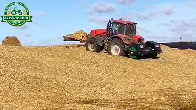 Каток-трамбовщик силосно-сенажной массы "НТС – 3М"